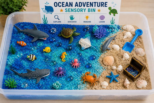 Ocean Adventure Sensory Bin